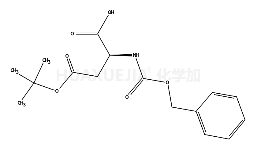 Cbz-D-天冬氨酸 4-叔丁酯一水物