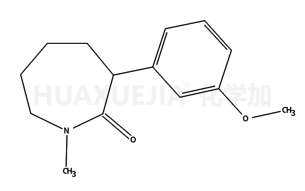 六氢-3-(3-甲氧基苯基)-1-甲基-2H-氮杂革-2-酮
