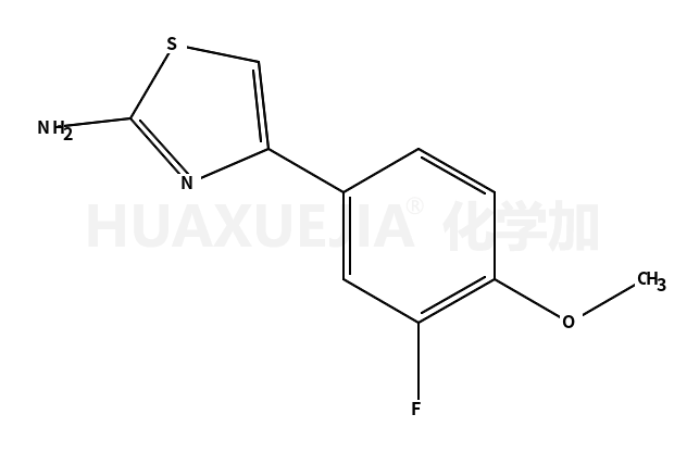 4-(3-氟-4-甲氧基苯基)噻唑-2-胺