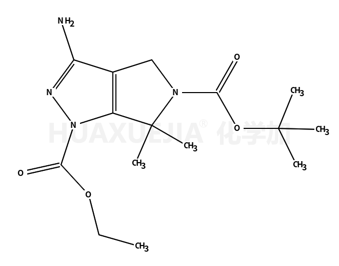 5-叔丁基-1-乙基-3-氨基-6-2,6-二甲基吡咯并[3,4-C]吡唑-1,5(4H,6H)-二羧酸二乙酯