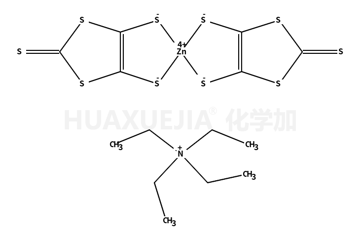 二(四乙基铵)二(2-硫代-1,3-二噻唑-4,5-二硫醇酸根)锌酸盐