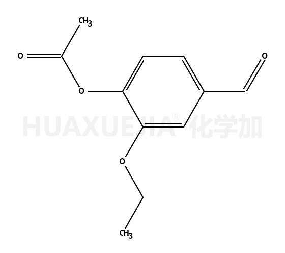 3-乙氧基-4-乙酰氧基苯甲醛