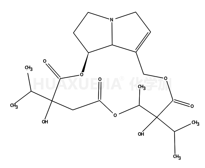 7H-(1,5,10)Trioxacyclotetradecino(7,8,9-gh)pyrrolizine-2,5,9(8H)-trione,3,4,11,13,15,16,16a,16b-octahydro-3,8-dihydroxy-7-methyl-3,8-bis(1-methylethyl)-,(3S,7R,8S,16aR,16bR)