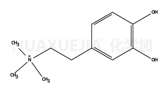 2-(3,4-dihydroxyphenyl)ethyl-trimethylazanium
