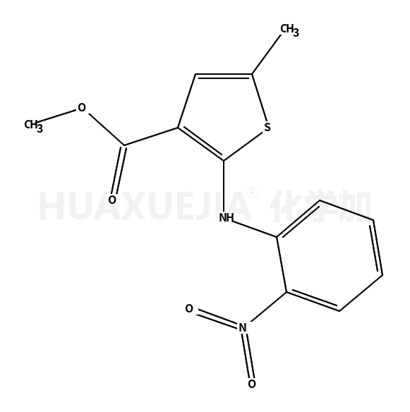 2-(2-硝基苯氨基)-5-甲基噻吩-3-甲酸甲酯