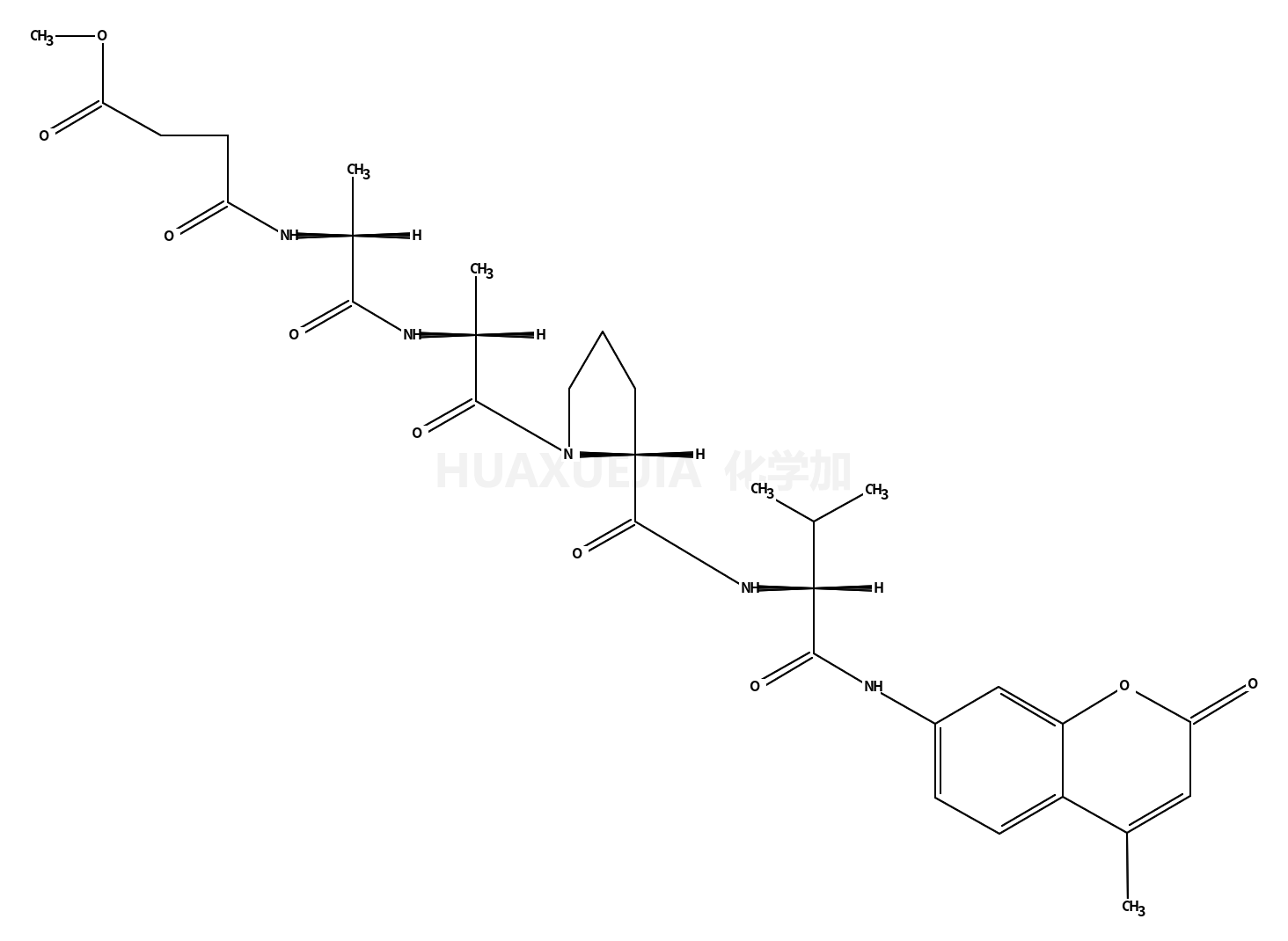 甲氧基琥珀酰基-丙氨酰-丙氨酰-脯氨酰-缬氨酸-7-氨基-4-甲基香豆素