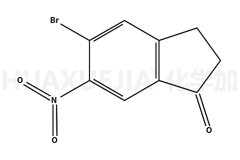 5-溴-6-硝基-2,3-二氢-1H-茚-1-酮