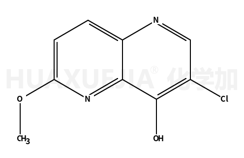 3-chloro-4-hydroxy-6-methoxy-1,5-naphthyridine