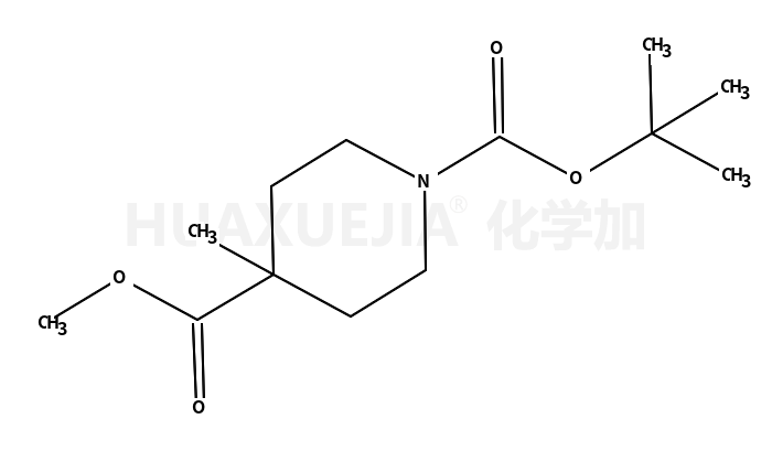 1-Boc-4-甲基哌啶-4-甲酸甲酯