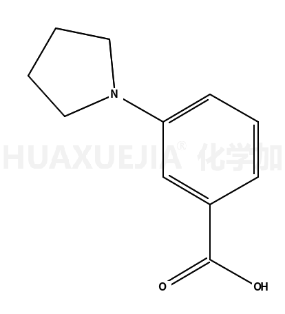 3-(1-四氢吡咯基)苯甲酸