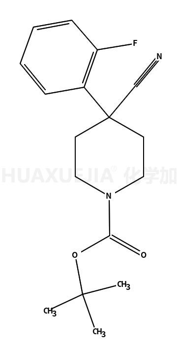 1-Boc-4-氰基-4-(2-氟苯基)哌啶