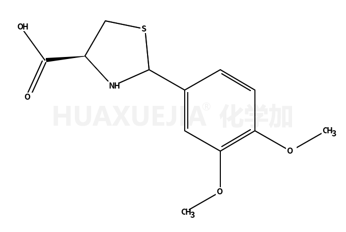 2-(3,4-二甲氧基苯基)-1,3-噻唑烷-4-羧酸