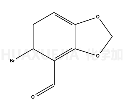 5-溴-1,3-苯并二氧杂环戊二烯-4-甲醛