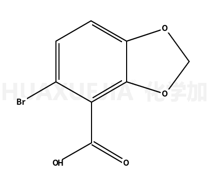 5-溴-1,3-苯并间二氧杂环戊烯-4-羧酸