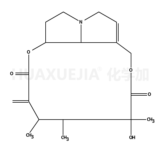 12-hydroxy-14ξ-methyl-(12ξH,13ξH)-21-nor-senecionane-11,16-dione