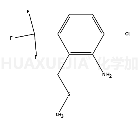 3-amino-4-chloro-2-methylthiomethylbenzotrifluoride