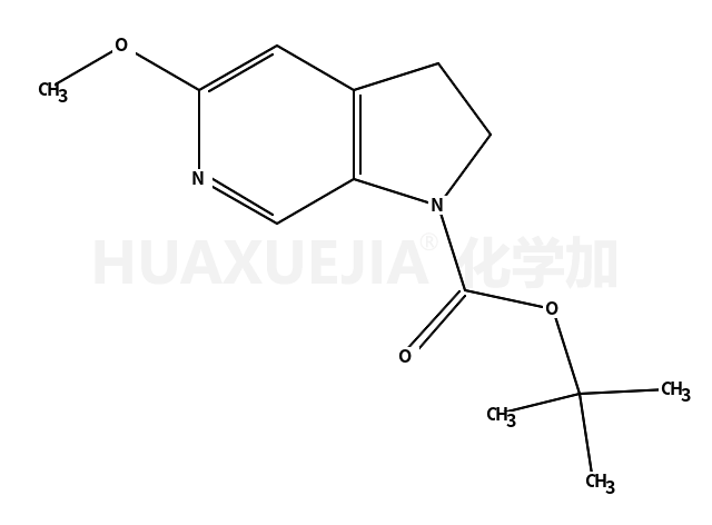 叔丁基-5-甲氧基-2,3-二氢吡咯并[2,3-C-]吡啶-1-甲酸酯