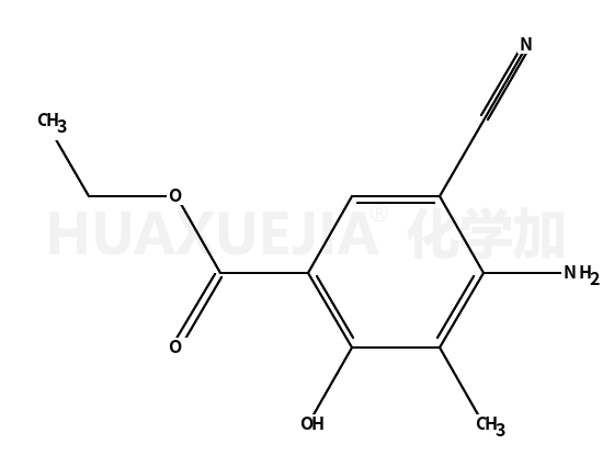 4-氨基-5-氰基-2-羟基-3-甲基苯甲酸乙酯