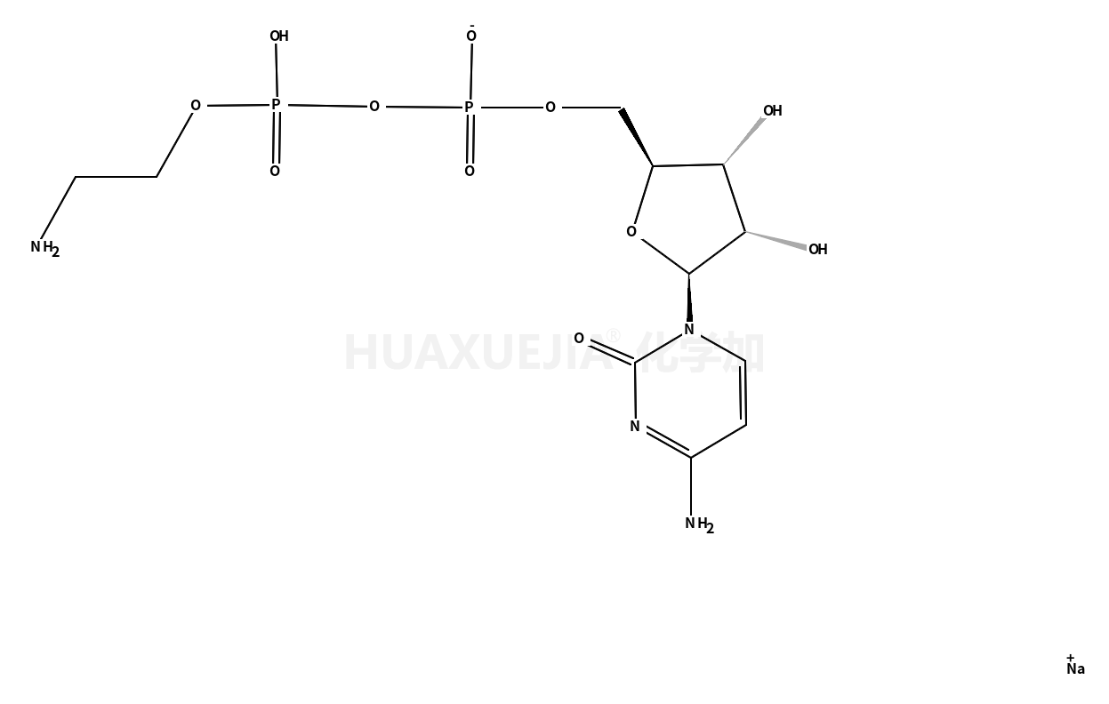 [2-aminoethoxy(hydroxy)phosphoryl] [5-(4-amino-2-oxopyrimidin-1-yl)-3,4-dihydroxyoxolan-2-yl]methyl hydrogen phosphate,sodium