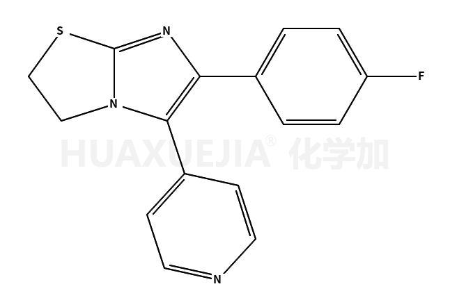 6-(4-氟苯基)-5-(4-吡啶基)-2,3-二氢咪唑并[2,1-b]-噻唑