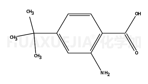 2-氨基-4-(1,1-二甲基乙基)-苯甲酸