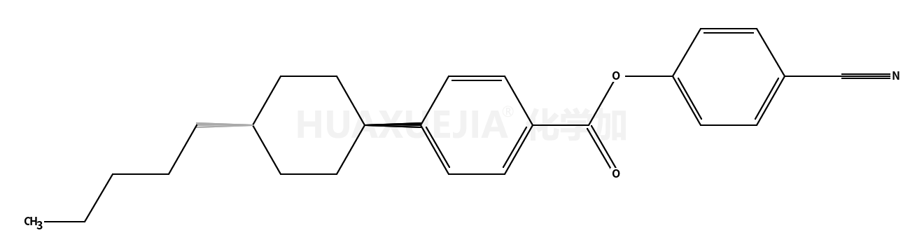 反式-4-(4-戊基环己基)苯甲酸对氰基苯酚酯