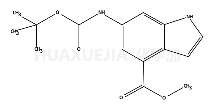 6-(叔丁氧羰基氨基)-1H-吲哚-4-羧酸甲酯