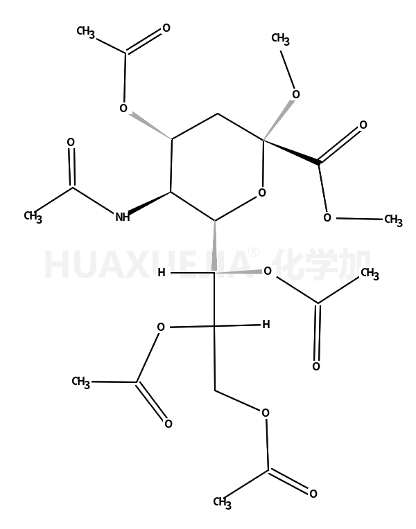 methyl [methyl 4,7,8,9-tetra-O-acetyl-5-acetamido-3,5-dideoxy-α-D-glycero-D-galacto-non-2-ulopyranoside]onate