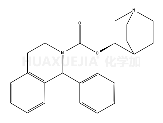 (S)-quinuclidin-3-yl (S)-1-phenyl-3,4-dihydroisoquinoline-2(1H)-carboxylate