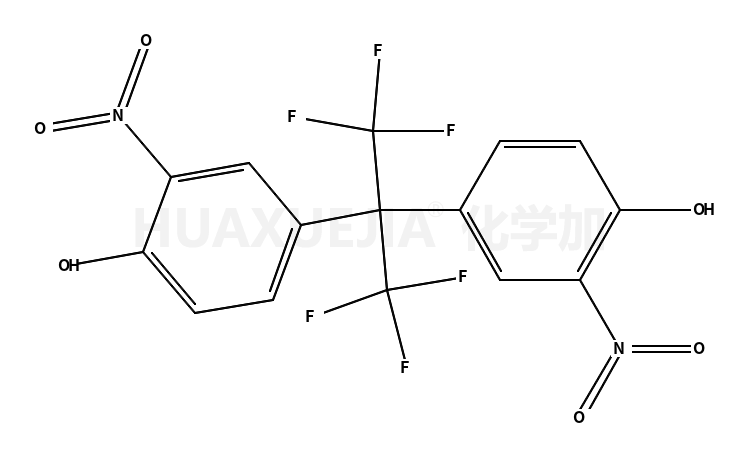 4-[1,1,1,3,3,3-hexafluoro-2-(4-hydroxy-3-nitrophenyl)propan-2-yl]-2-nitrophenol