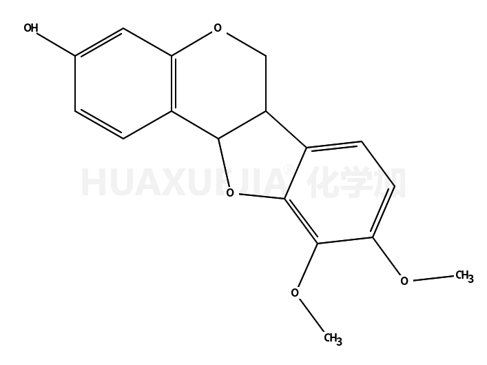 美迪紫檀素,3-羟基-9，10-二甲氧基紫檀烷