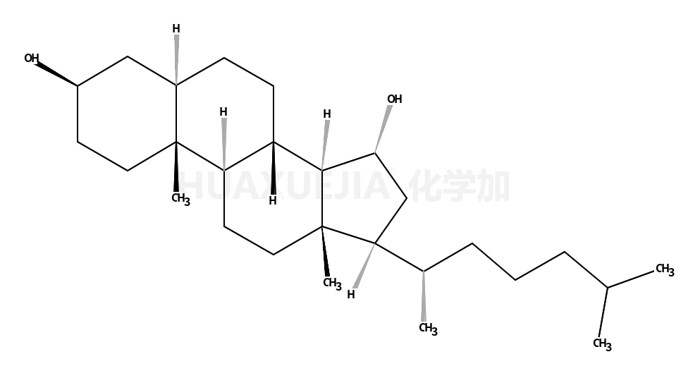 5α-cholestane-3β,15α-diol