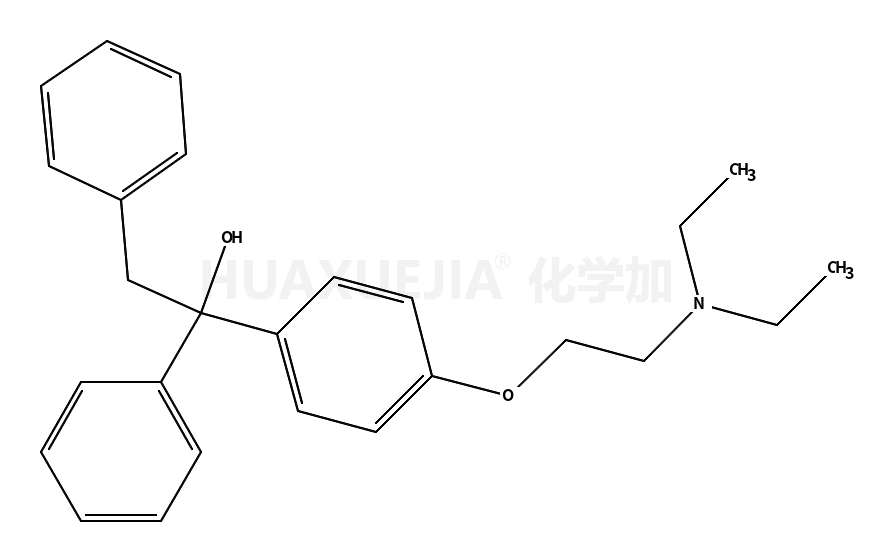Alpha-{4-[2-(二乙基氨基)乙氧基]苯基}-Alpha-苯基苯乙醇