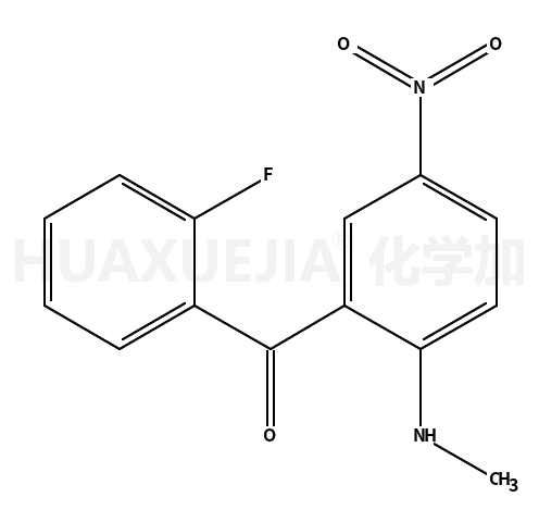 2-甲氨基-5-硝基-2'-氟二苯甲酮