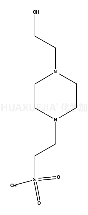 2-[4-(2-hydroxyethyl)piperazin-1-yl]ethanesulfonic acid