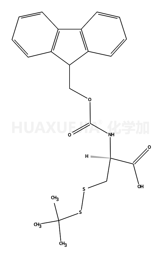 Nα-芴甲氧羰基-S-叔丁硫基-L-半胱氨酸