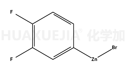 3,4-二氯苯基溴化锌, 0.5M THF溶液, 氩气下用可重封的 CHEMSEAL? 瓶包装