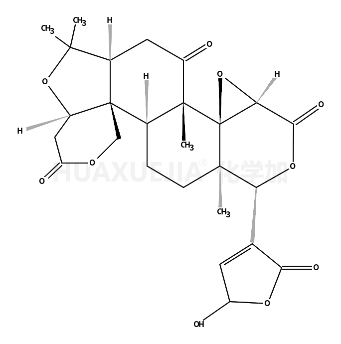 (4aS,6aR,8aR,8bR,9aS,12R,12aS,14aR,14bR)-12-(5-hydroxy-2-oxo-2,5-dihydrofuran-3-yl)-6,6,8a,12a-tetramethyldecahydro-1H,3H-oxireno[2,3-d]pyrano[4',3':3,3a]isobenzofuro[5,4-f]isochromene-3,8,10(6H,9aH)-trione