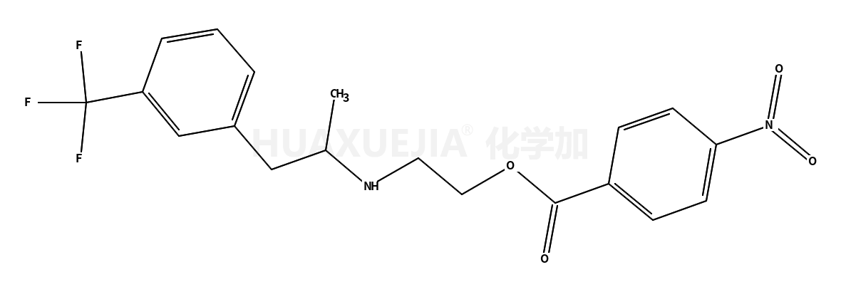 2-[1-[3-(trifluoromethyl)phenyl]propan-2-ylamino]ethyl 4-nitrobenzoate