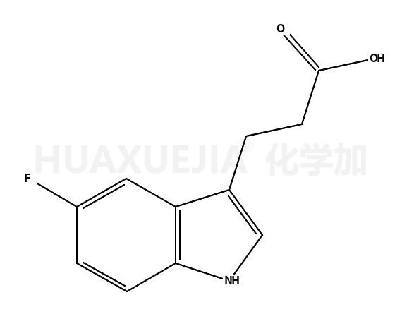 3-(5-氟-1H-吲哚-3-基)丙酸