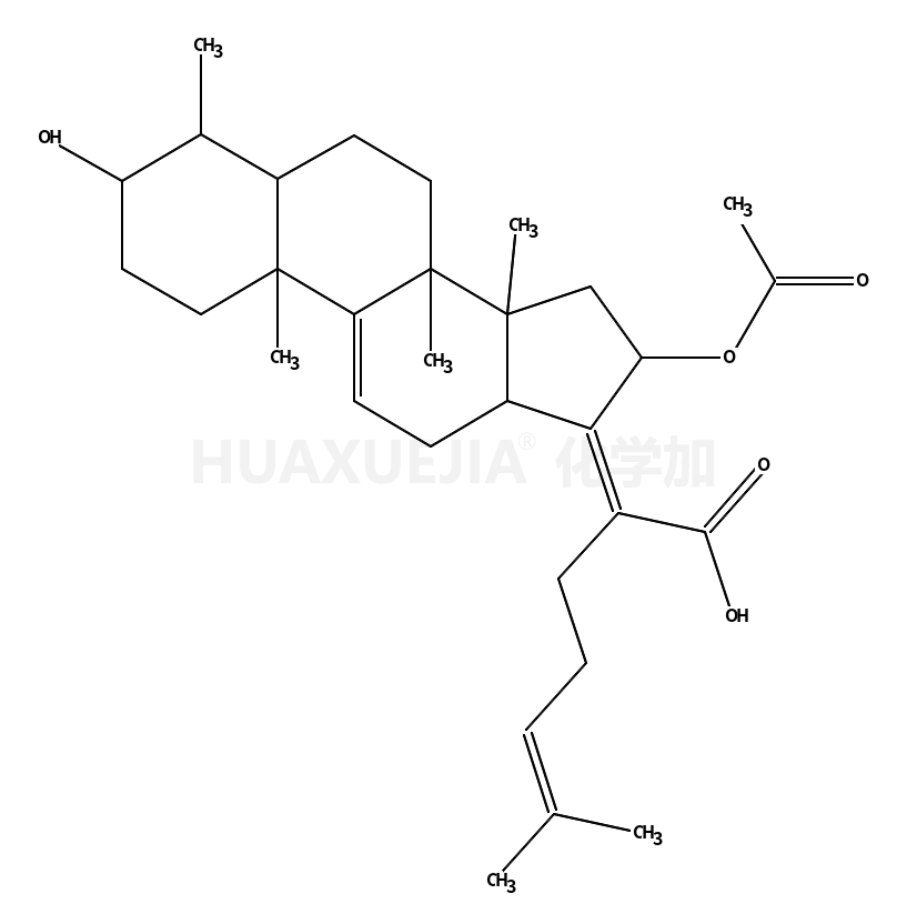 (2Z)-2-[(3R,4S,5S,8R,10S,13R,14S,16R)-16-acetyloxy-3-hydroxy-4,8,10,14-tetramethyl-2,3,4,5,6,7,12,13,15,16-decahydro-1H-cyclopenta[a]phenanthren-17-ylidene]-6-methylhept-5-enoic acid