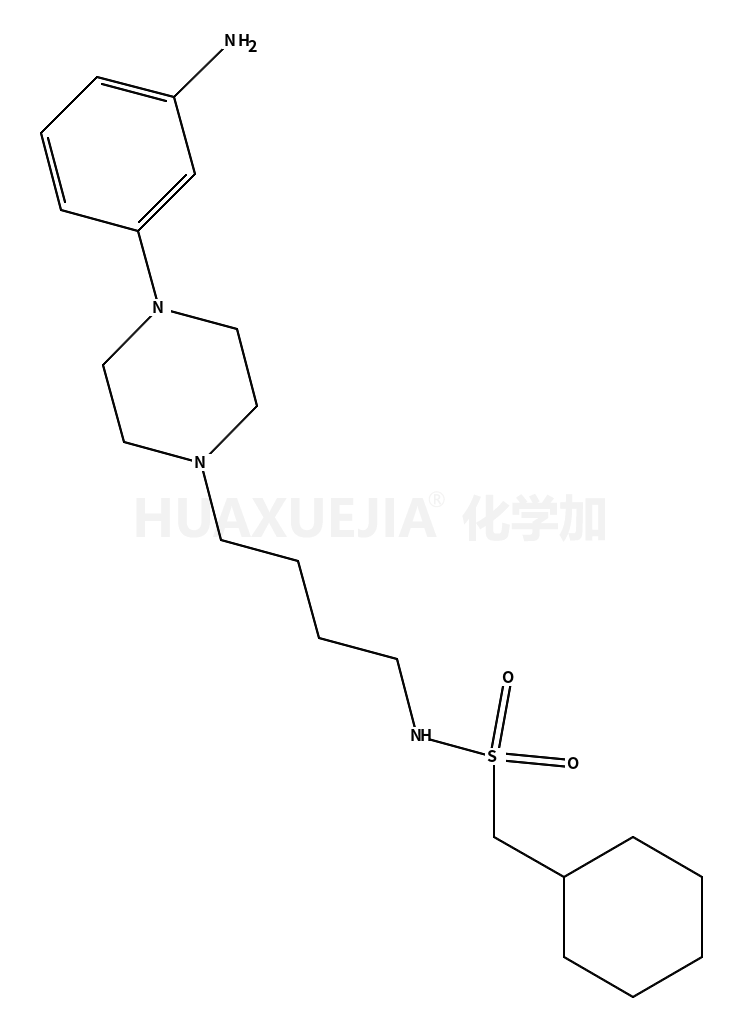 N-{4-[4-(3-氨基苯基)哌嗪-1-基]丁基}-1-环己基甲烷磺酰胺