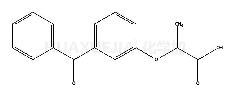 2-[(3-benzoyl)-phenoxy]-propionic acid