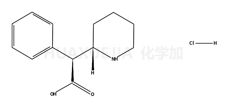 (alphaR,2R)-alpha-苯基-2-哌啶乙酸盐酸盐