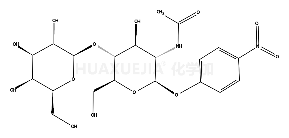 4-硝基苯基 2-乙酰氨基-2-脱氧-4-o-(β-d-galacto吡喃osyl)-β-d-吡喃葡萄糖苷