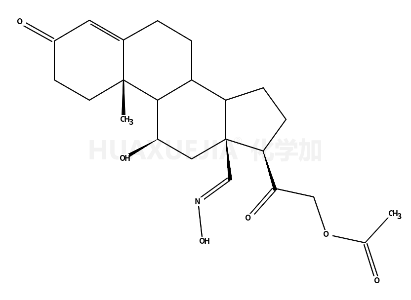 [2-[(8S,9S,10R,11S,13R,14S,17S)-11-hydroxy-13-[(Z)-hydroxyiminomethyl]-10-methyl-3-oxo-1,2,6,7,8,9,11,12,14,15,16,17-dodecahydrocyclopenta[a]phenanthren-17-yl]-2-oxoethyl] acetate