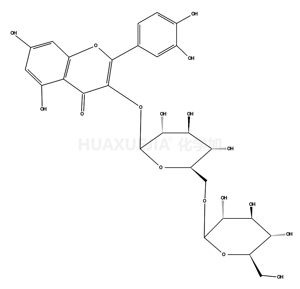 槲皮素-3-龙胆二糖甙