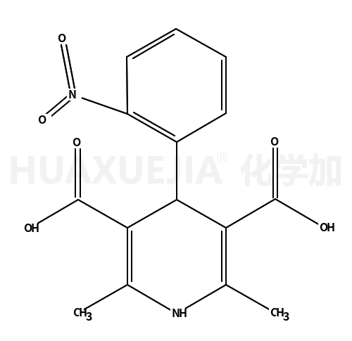 2,6-dimethyl-4-(2-nitrophenyl)-1,4-dihydropyridine-3,5-dicarboxylic acid