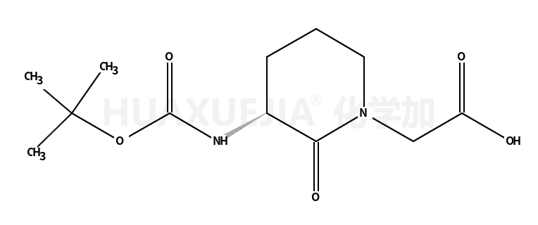 (S)-2-(3-(叔丁氧羰基氨基)-2-氧代哌啶-1-基)乙酸