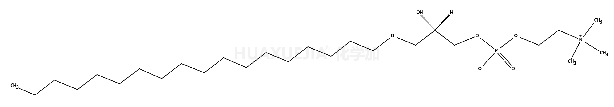 1-O-octadecyl-2-hydroxy-sn-glycero-3-phosphocholine